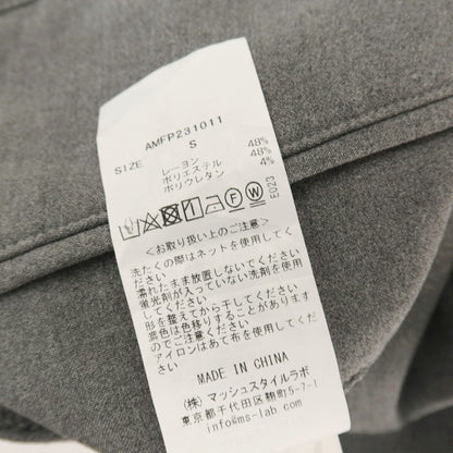 【中古】アウール AOURE ストレッチ レーヨンポリエステル イージスラックス パンツ グレー【サイズS】【 状態ランクB 】【 メンズ 】