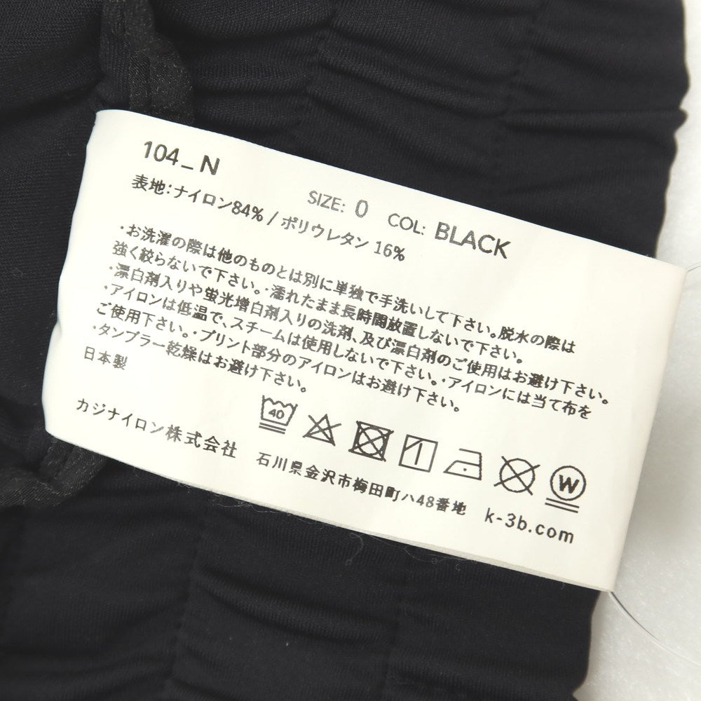 【中古】ケースリービー K-3B ストレッチ ナイロン カーゴ イージーパンツ ブラック【 状態ランクB 】【 メンズ 】
