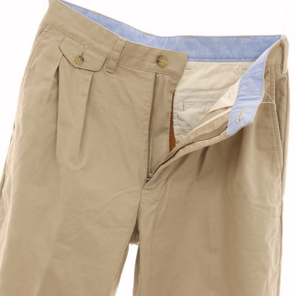【中古】ビームスプラス BEAMS PLUS ストレッチ コットン チノパンツ ベージュ【サイズS】【 状態ランクB 】【 メンズ 】
