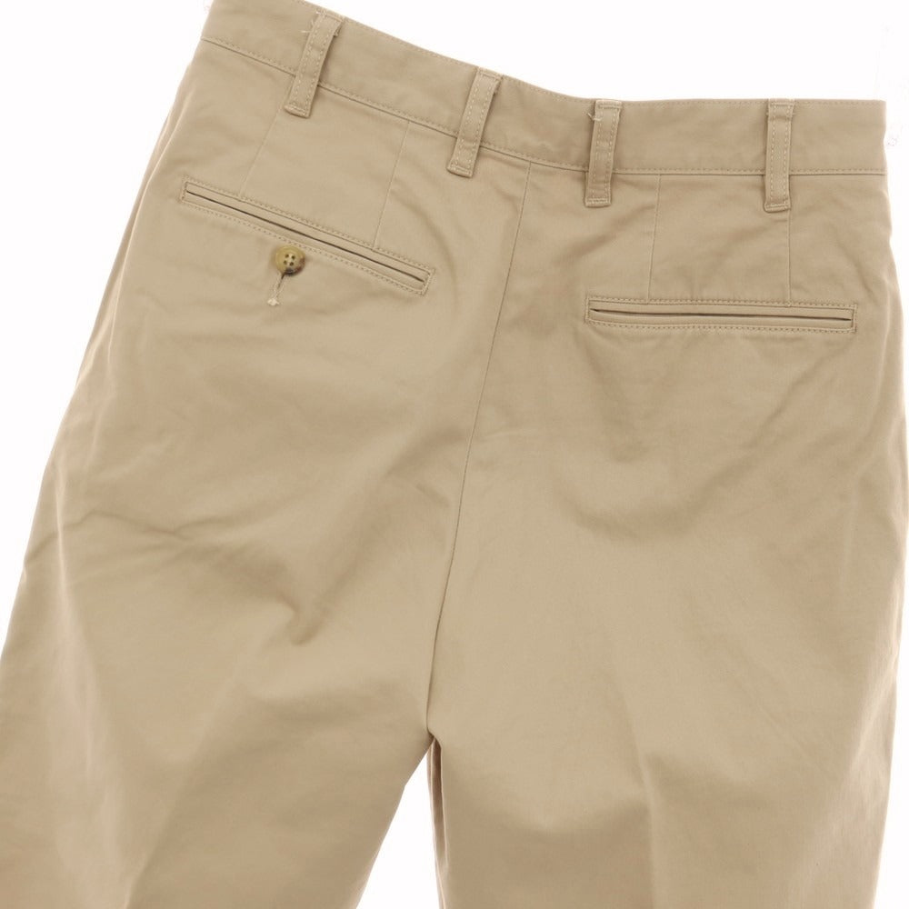 【中古】ビームスプラス BEAMS PLUS ストレッチ コットン チノパンツ ベージュ【サイズS】【 状態ランクB 】【 メンズ 】