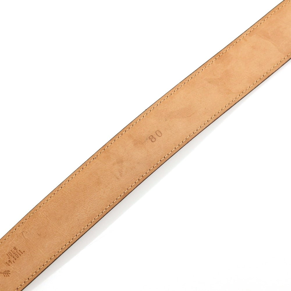 【中古】アドリアーノ メネゲッティ ADRIANO MENEGHETTI レザー NATIVE ウエスタン ベルト ダークブラウン【サイズ80】【 状態ランクB 】【 メンズ 】