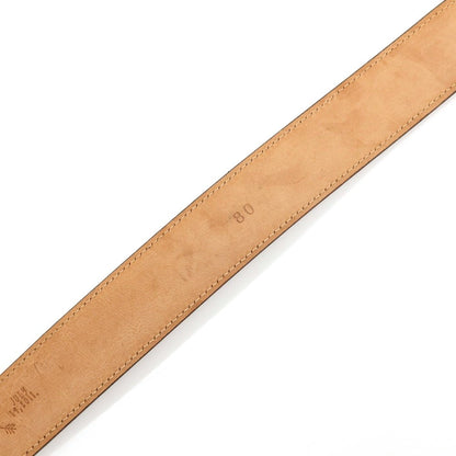 【中古】アドリアーノ メネゲッティ ADRIANO MENEGHETTI レザー NATIVE ウエスタン ベルト ダークブラウン【サイズ80】【 状態ランクB 】【 メンズ 】