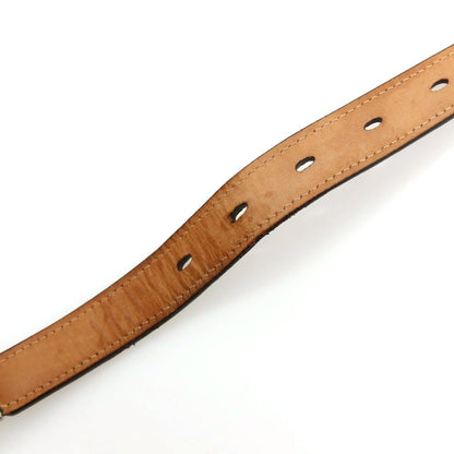 【中古】アドリアーノ メネゲッティ ADRIANO MENEGHETTI レザー NATIVE ウエスタン ベルト ダークブラウン【サイズ80】【 状態ランクB 】【 メンズ 】
