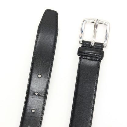 【中古】アルコディオ ARCODIO レザー ベルト ブラックxシルバー【サイズ80】【 状態ランクA 】【 メンズ 】