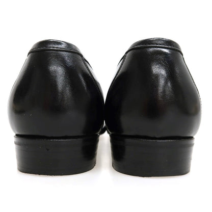 【中古】ダブルエイチ WH × 西口修平 カーフ レザー ローファー ブラック【サイズ6 1/2】【 状態ランクB 】【 メンズ 】