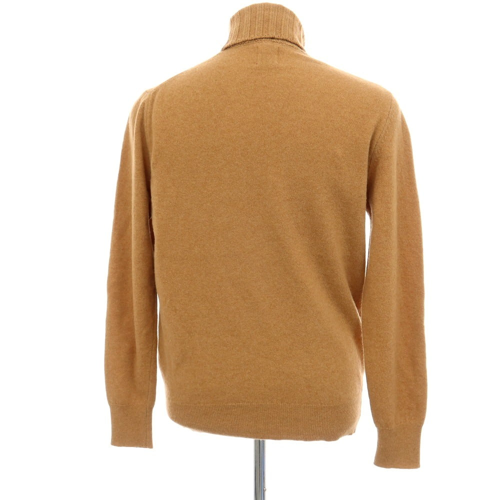 【中古】マックリッチ McRitchie ウール タートルネック プルオーバーニット ライトオレンジブラウン【サイズ46】【 状態ランクB 】【 メンズ 】