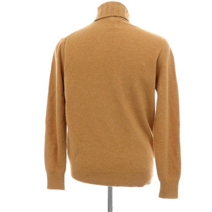 【中古】マックリッチ McRitchie ウール タートルネック プルオーバーニット ライトオレンジブラウン【サイズ46】【 状態ランクB 】【 メンズ 】