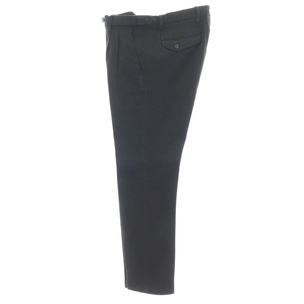 【中古】エトネ ETONNE ストレッチ コットン カジュアルスラックスパンツ ダークグリーン【サイズM（79cm）】【 状態ランクB 】【 メンズ 】