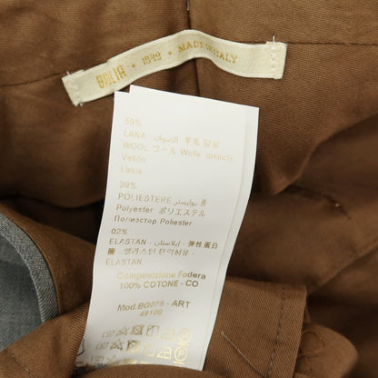 【中古】ブリリア1949 BRIGLIA 1949 ストレッチ ウールポリエステル ドレススラックスパンツ グレー【サイズ46】【 状態ランクB 】【 メンズ 】