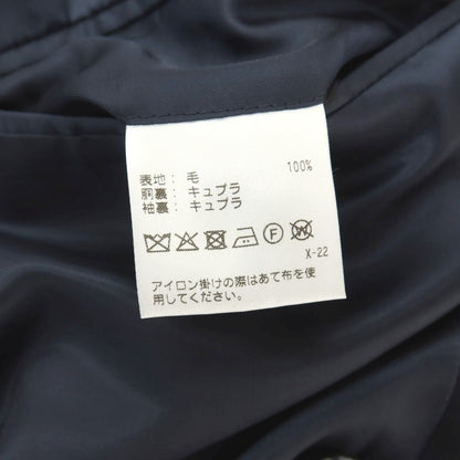 【中古】ラルフローレン RALPH LAUREN ウール ダブル6B テーラードジャケット ネイビー【サイズ表記なし（M位）】【 状態ランクC 】【 メンズ 】