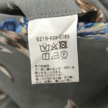 【中古】【未使用】ア デイ イン ザ ライフ ユナイテッドアローズ a day in the life united arrows ポリエステル 花柄 ボタニカル プリント イージー ショートパンツ グレーxブルー系【サイズM】【 状態ランクS 】【 メンズ 】