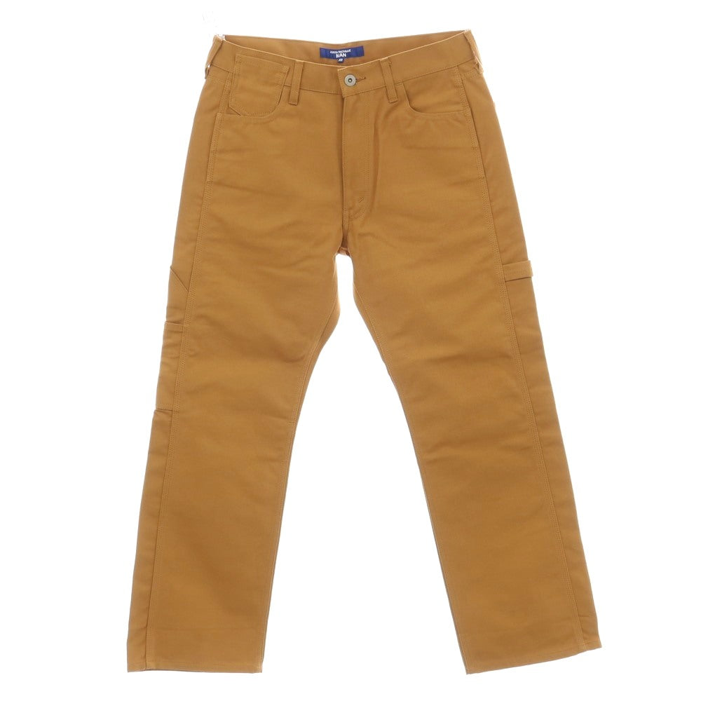 【中古】ジュンヤワタナベ マン JUNYA WATANABE MAN 2026年春夏 コットン ペインターパンツ ワークパンツ キャメルブラウン【サイズXS】【 状態ランクA 】【 メンズ 】