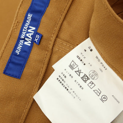 【中古】ジュンヤワタナベ マン JUNYA WATANABE MAN 2026年春夏 コットン ペインターパンツ ワークパンツ キャメルブラウン【サイズXS】【 状態ランクA 】【 メンズ 】