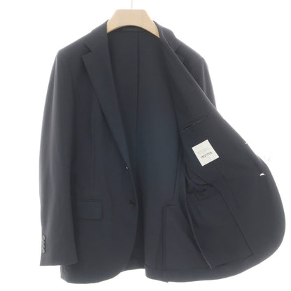 【中古】マッキントッシュフィロソフィー MACKINTOSH PHILOSOPHY TROTTER ポリエステルキュプラ ジャージー 2つボタンスーツ ネイビー【サイズ38R】【 状態ランクC 】【 メンズ 】