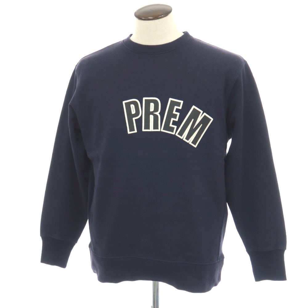 【中古】エスエスズィー SSZ × Mark Gonzales コットン スウェット ネイビー【サイズL】【 状態ランクC 】【 メンズ 】