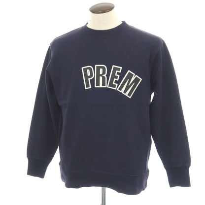 【中古】エスエスズィー SSZ × Mark Gonzales コットン スウェット ネイビー【サイズL】【 状態ランクC 】【 メンズ 】