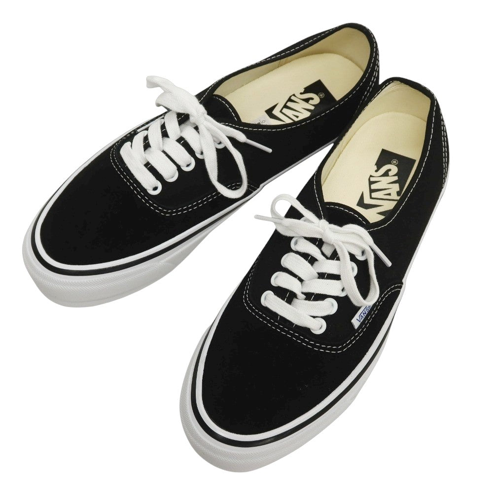 【中古】【未使用】バンズ VANS Lx Authentic 44 キャンバス スニーカー ブラック【サイズ26.5】【 状態ランクS 】【 メンズ 】