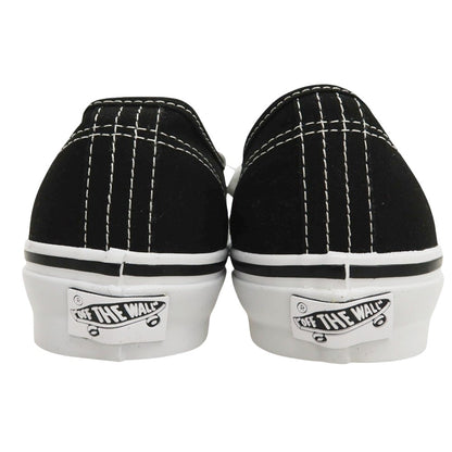 【中古】【未使用】バンズ VANS Lx Authentic 44 キャンバス スニーカー ブラック【サイズ26.5】【 状態ランクS 】【 メンズ 】