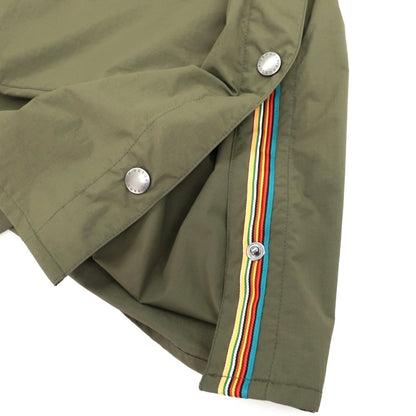 【中古】ポールスミス Paul Smith × Barbour リップストップナイロン フィールドコート オリーブグリーン【サイズM】【 状態ランクB 】【 メンズ 】
