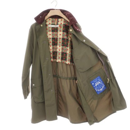 【中古】ポールスミス Paul Smith × Barbour リップストップナイロン フィールドコート オリーブグリーン【サイズM】【 状態ランクB 】【 メンズ 】
