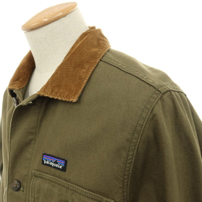 【中古】パタゴニア patagonia コットン ポイント レイズ キャンバスジャケット オリーブグリーン【サイズS】【 状態ランクB 】【 メンズ 】