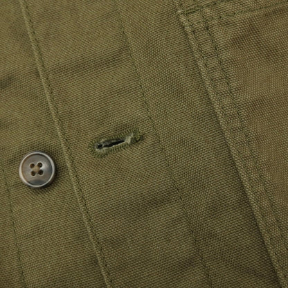 【中古】パタゴニア patagonia コットン ポイント レイズ キャンバスジャケット オリーブグリーン【サイズS】【 状態ランクB 】【 メンズ 】
