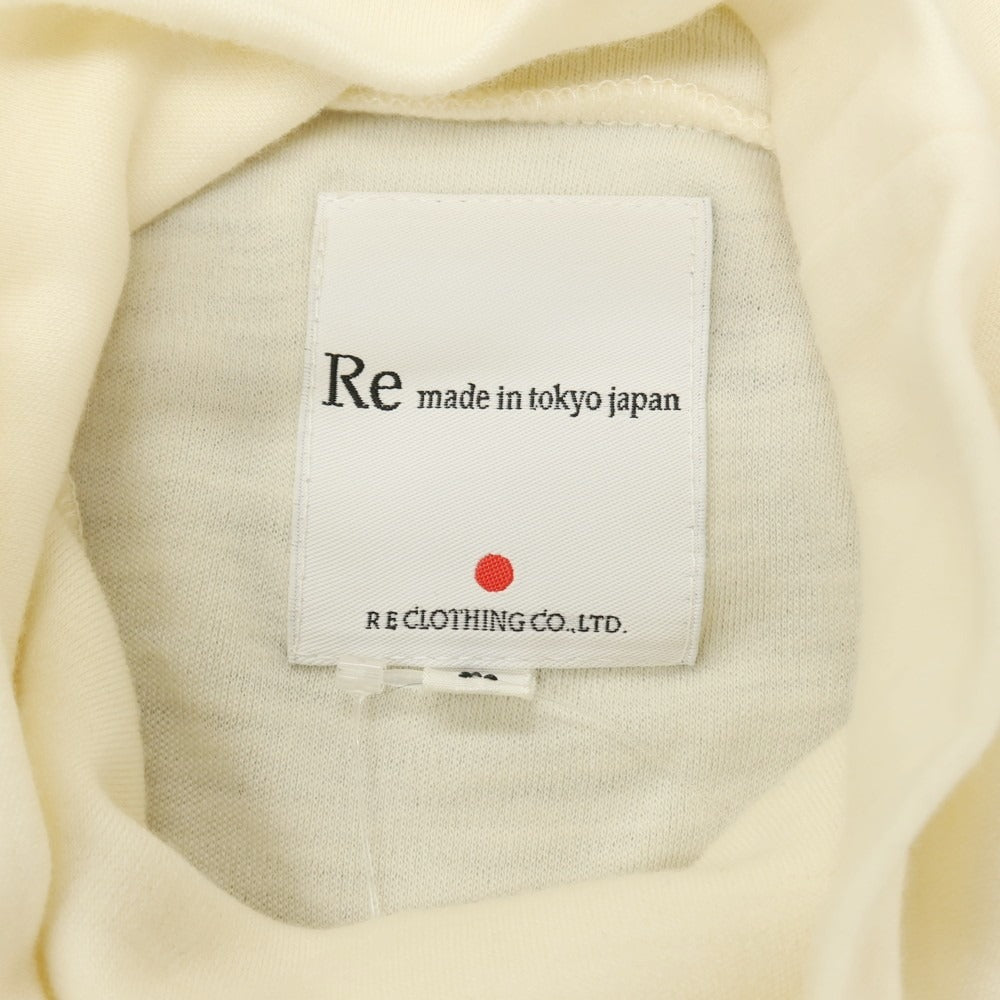 【中古】アールイーメイドイントウキョウジャパン RE MADE IN TOKYO JAPAN ウール プルオーバーニット ニットソー オフホワイト【サイズL】【 状態ランクB 】【 メンズ 】