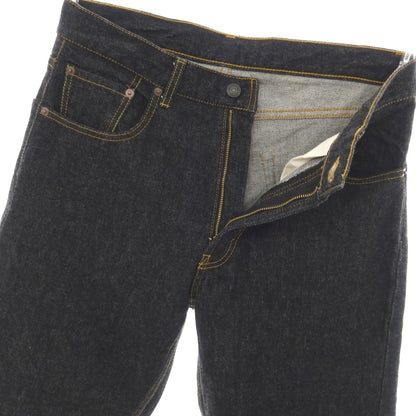 【中古】ビームスプラス BEAMS PLUS コットン デニムパンツ ジーンズ ブラック【サイズM】【 状態ランクB 】【 メンズ 】