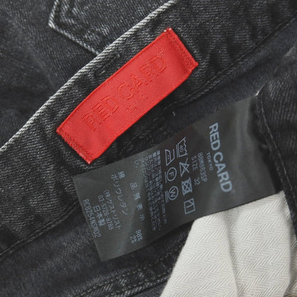 【中古】レッドカード RED CARD ストレッチ コットン デニムパンツ ジーンズ グレーブラック【サイズ32】【 状態ランクB 】【 メンズ 】