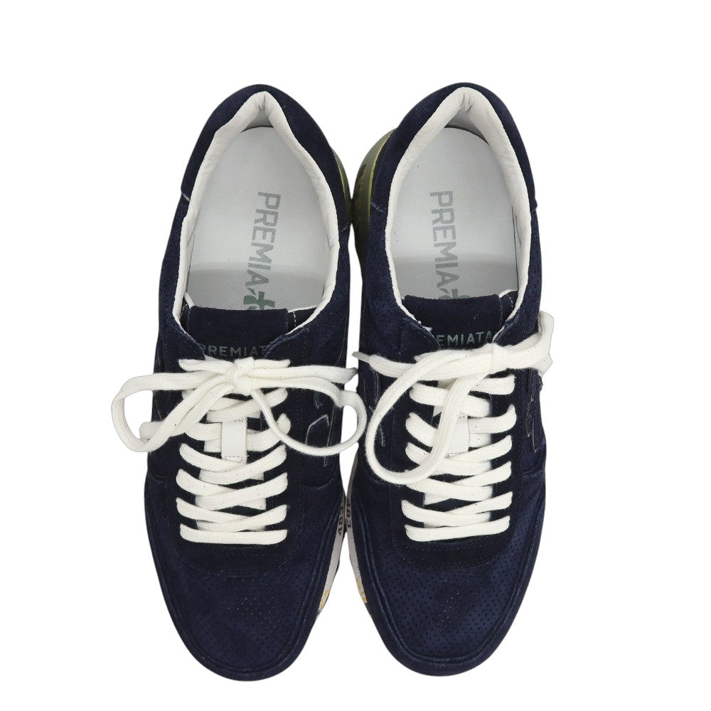 【中古】プレミアータ PREMIATA MICK 5688 スエード スニーカー ネイビー【サイズ42】【 状態ランクA 】【 メンズ 】