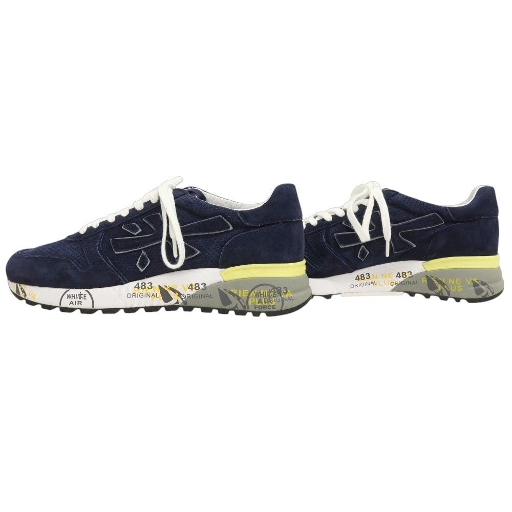 【中古】プレミアータ PREMIATA MICK 5688 スエード スニーカー ネイビー【サイズ42】【 状態ランクA 】【 メンズ 】