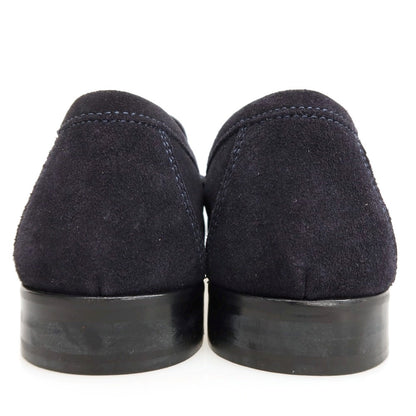【新品】イルモカシーノ IL MOCASSINO スエード ローファー ネイビー【サイズ39】【 状態ランクN 】【 メンズ 】