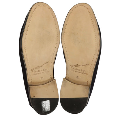 【新品アウトレット】イルモカシーノ IL MOCASSINO スエード ローファー ネイビー【サイズ41】【 状態ランクN- 】【 メンズ 】
