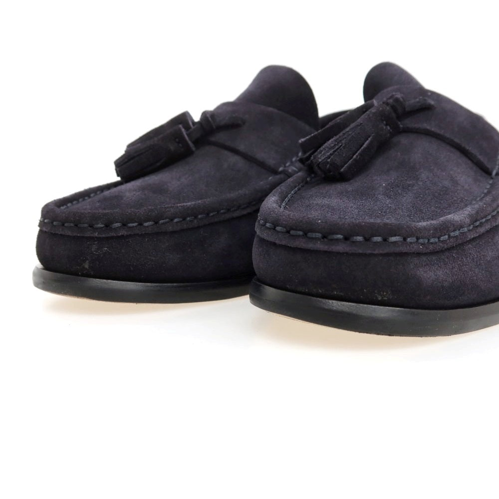 【新品アウトレット】イルモカシーノ IL MOCASSINO スエード ローファー ネイビー【サイズ41】【 状態ランクN- 】【 メンズ 】