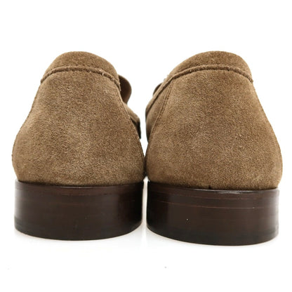 【新品アウトレット】イルモカシーノ IL MOCASSINO スエード ローファー カーキブラウン【サイズ41】【 状態ランクN- 】【 メンズ 】