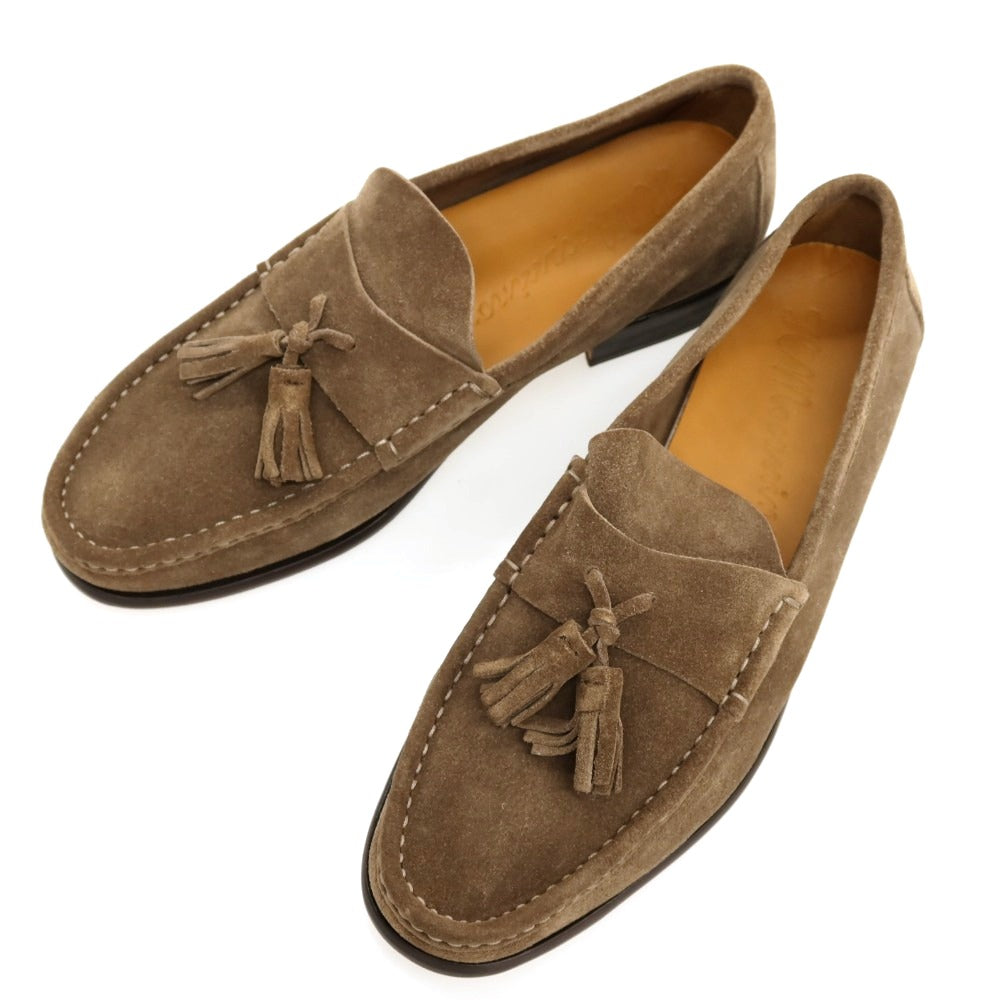 【新品アウトレット】イルモカシーノ IL MOCASSINO スエード ローファー カーキブラウン【サイズ42】【 状態ランクN- 】【 メンズ 】