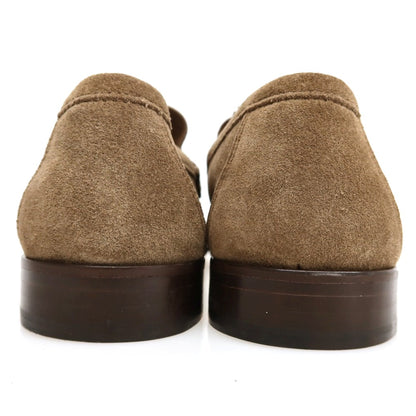 【新品アウトレット】イルモカシーノ IL MOCASSINO スエード ローファー カーキブラウン【サイズ42】【 状態ランクN- 】【 メンズ 】