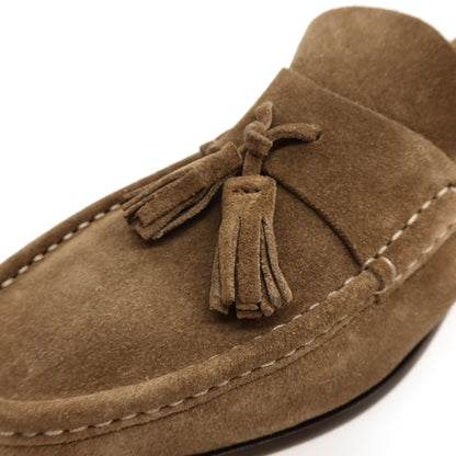 【新品アウトレット】イルモカシーノ IL MOCASSINO スエード ローファー カーキブラウン【サイズ42】【 状態ランクN- 】【 メンズ 】