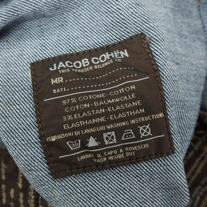 【中古】ヤコブコーエン JACOB COHEN J620 PHILOSOPHY ストレッチ コットン デニムパンツ ジーンズ ネイビー【サイズ32】【 状態ランクB 】【 メンズ 】