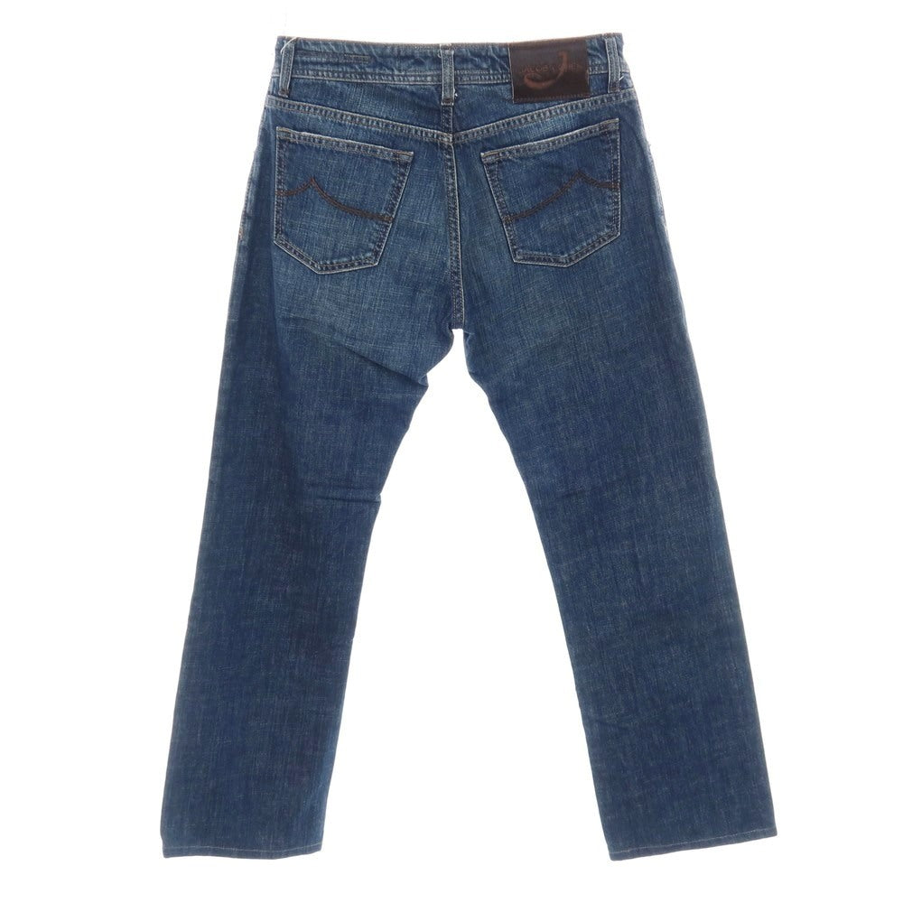 【中古】ヤコブコーエン JACOB COHEN J620 コットン デニムパンツ ジーンズ ネイビー【サイズ32】【 状態ランクB 】【 メンズ 】
