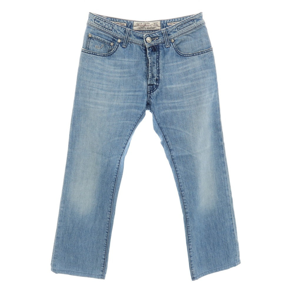 【中古】ヤコブコーエン JACOB COHEN J620 コットン デニムパンツ ジーンズ ライトブルー【サイズ32】【 状態ランクC 】【 メンズ 】