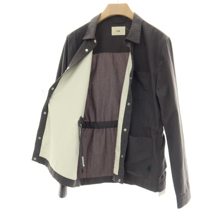 【中古】フォーク Folk レーヨン ペインタージャケット カバーオール ダークグレー【サイズ3】【 状態ランクA 】【 メンズ 】
