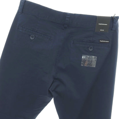 【中古】【未使用】ピークパフォーマンス PeakPerformance Moment Narrow Pants ストレッチ ツイルコットン カジュアルスラックスパンツ ネイビー【サイズ31/32】【 状態ランクS 】【 メンズ 】