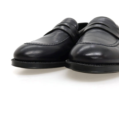 【中古】デュカルス DOUCALS レザー ローファー ブラック【サイズ40】【 状態ランクA 】【 メンズ 】