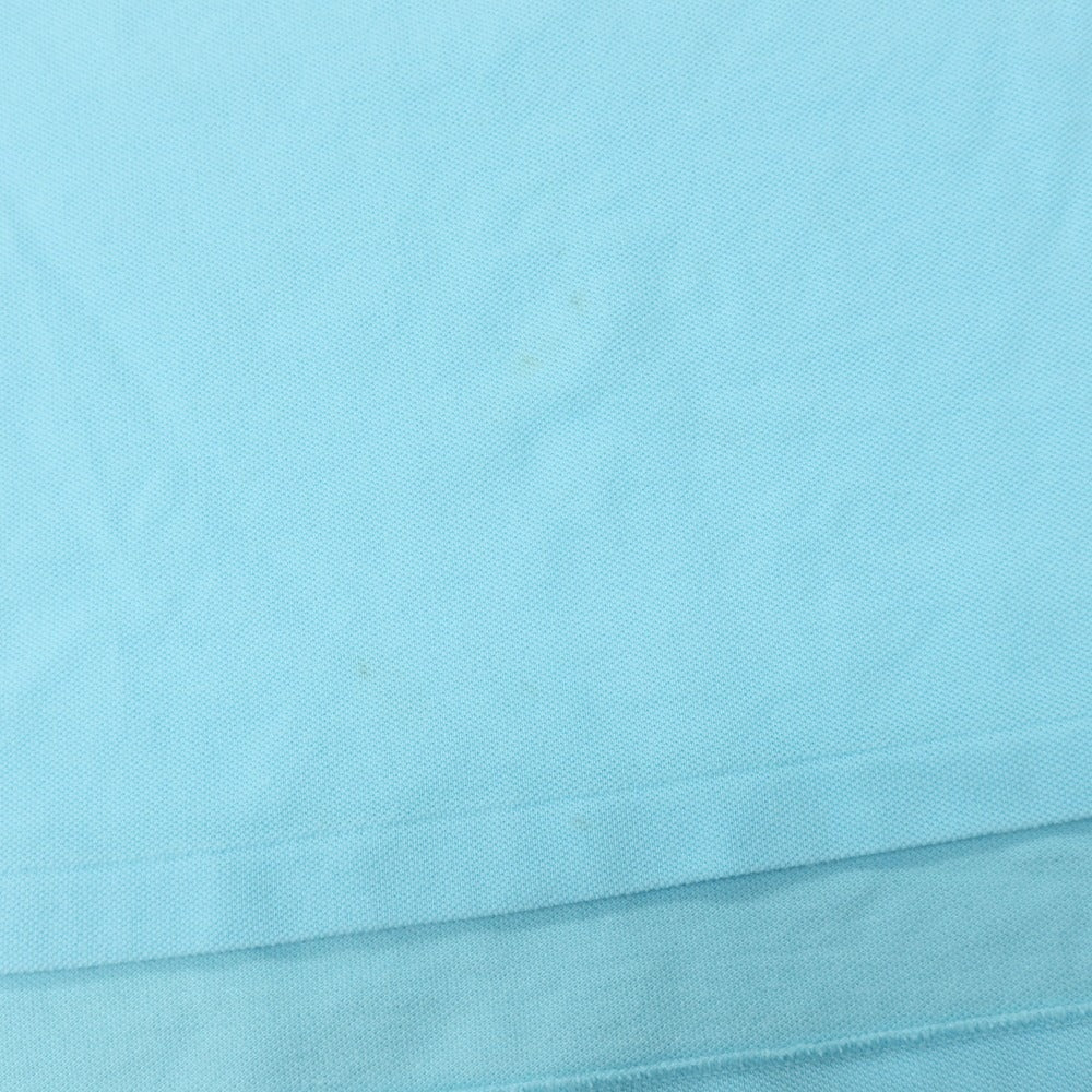 【中古】ポロ ラルフローレン Polo Ralph Lauren コットン 鹿の子 半袖ポロシャツ ライトブルー【サイズXL】【 状態ランクC 】【 メンズ 】
