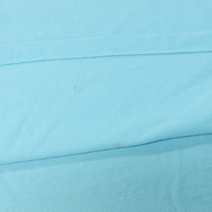 【中古】ポロ ラルフローレン Polo Ralph Lauren コットン 鹿の子 半袖ポロシャツ ライトブルー【サイズXL】【 状態ランクC 】【 メンズ 】