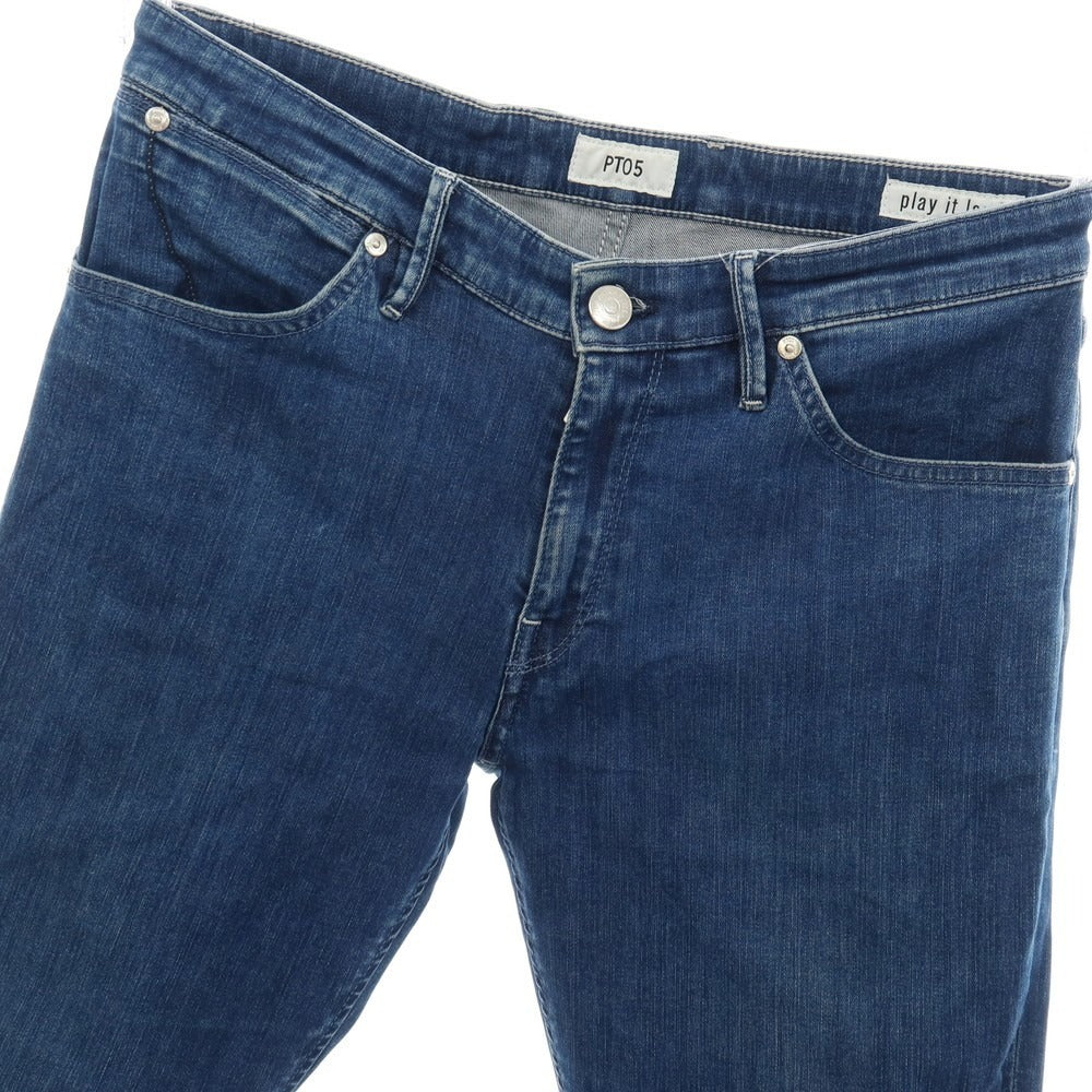 【中古】ピーティーゼロチンクエ PT05 SWING PS ストレッチ コットンリヨセルポリエステル デニムパンツ ジーンズ ダークブルー【サイズ33】【 状態ランクD 】【 メンズ 】