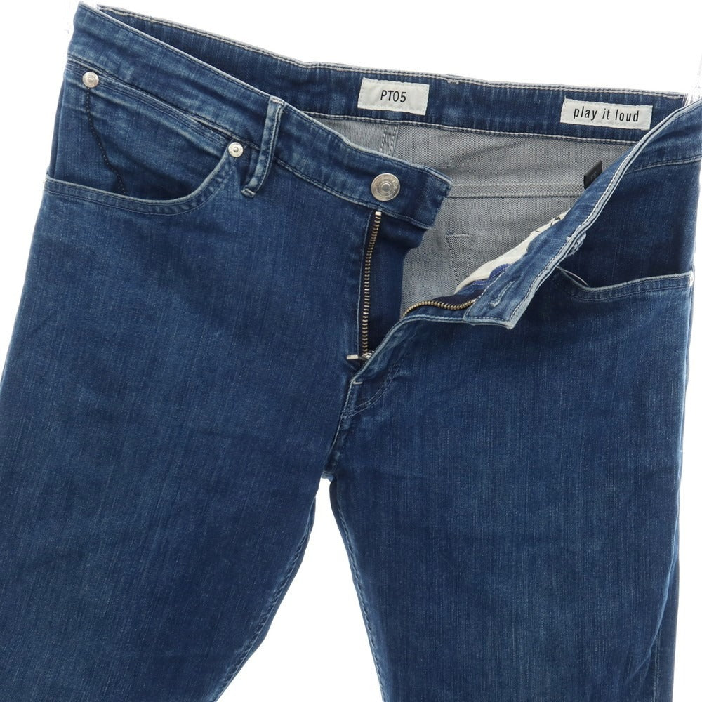 【中古】ピーティーゼロチンクエ PT05 SWING PS ストレッチ コットンリヨセルポリエステル デニムパンツ ジーンズ ダークブルー【サイズ33】【 状態ランクD 】【 メンズ 】