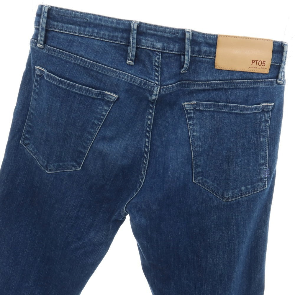 【中古】ピーティーゼロチンクエ PT05 SWING PS ストレッチ コットンリヨセルポリエステル デニムパンツ ジーンズ ダークブルー【サイズ33】【 状態ランクD 】【 メンズ 】