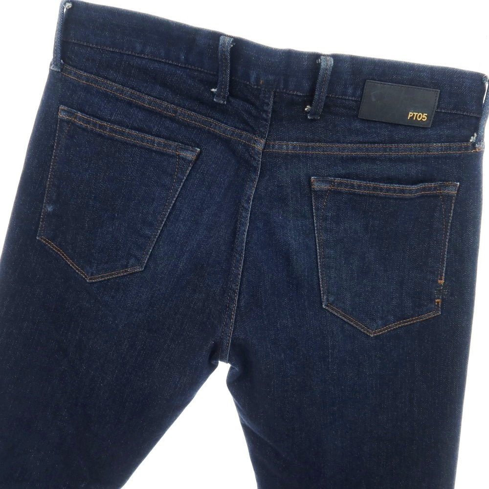 【中古】ピーティーゼロチンクエ PT05 SWING ストレッチ コットン デニムパンツ ジーンズ ネイビー【サイズ33】【 状態ランクC 】【 メンズ 】
